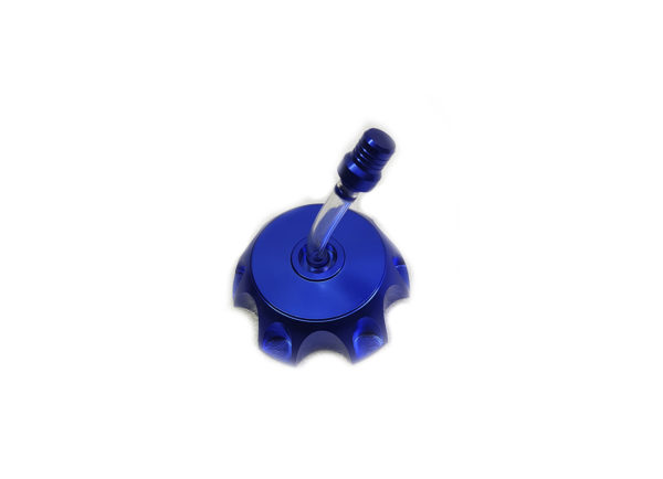 Крышка бака с клапаном питбайк Алюминиевая TTR BSE KAYO Синяя