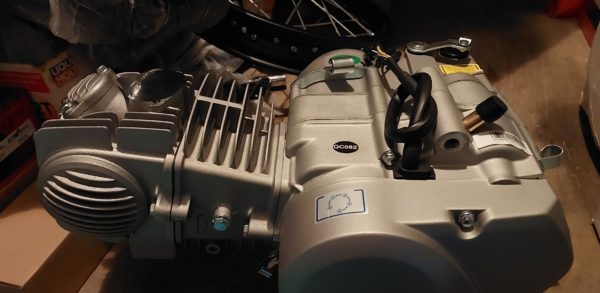 Двигатель YX 140 1P56FMJ на питбайк без стартера