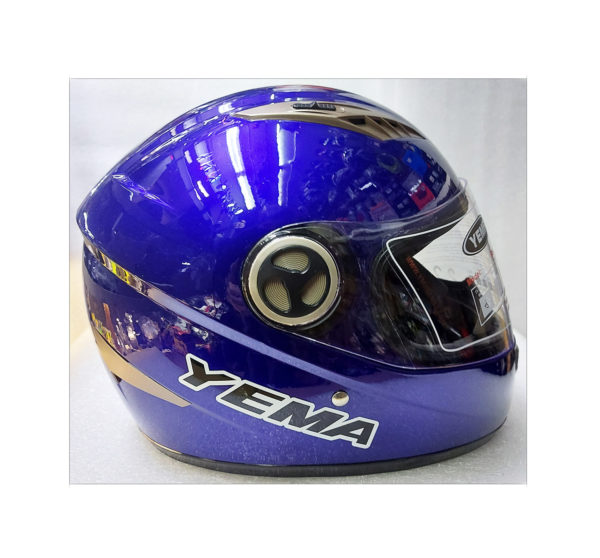 Шлем мото с визором YEMA